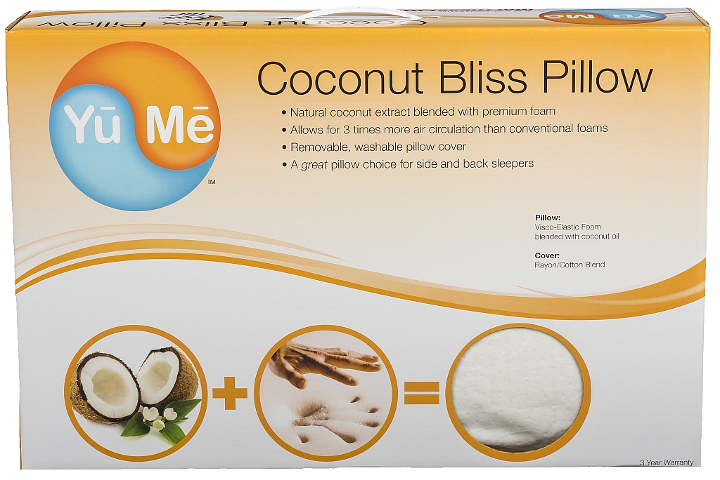 mattress firm coconut bliss pillow